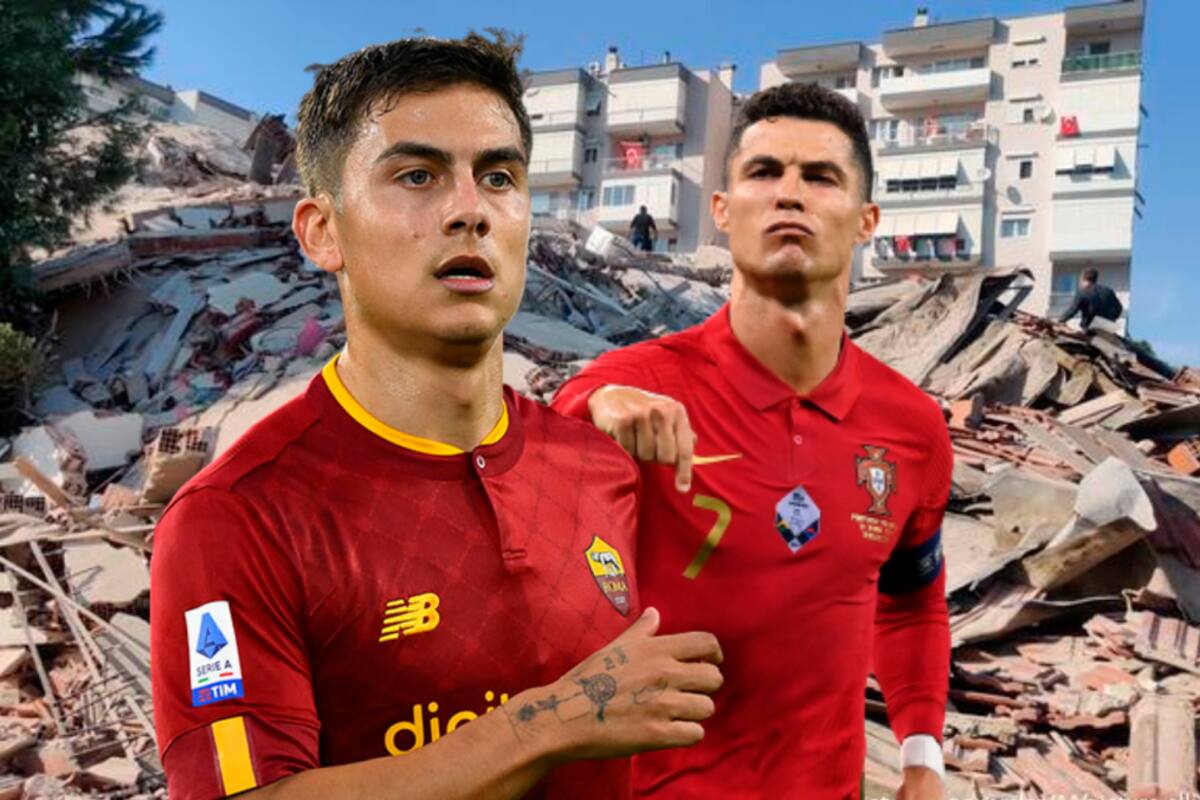 Cristiano Ronaldo y Paulo Dybala ayudan con subasta para víctimas en Turquía