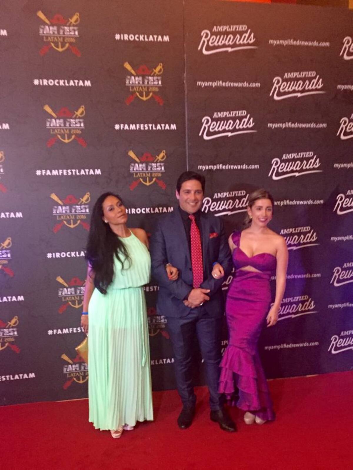Paula Andrea Alvarez, Agmet Escaf, Lucero Aguilera. Cortesía