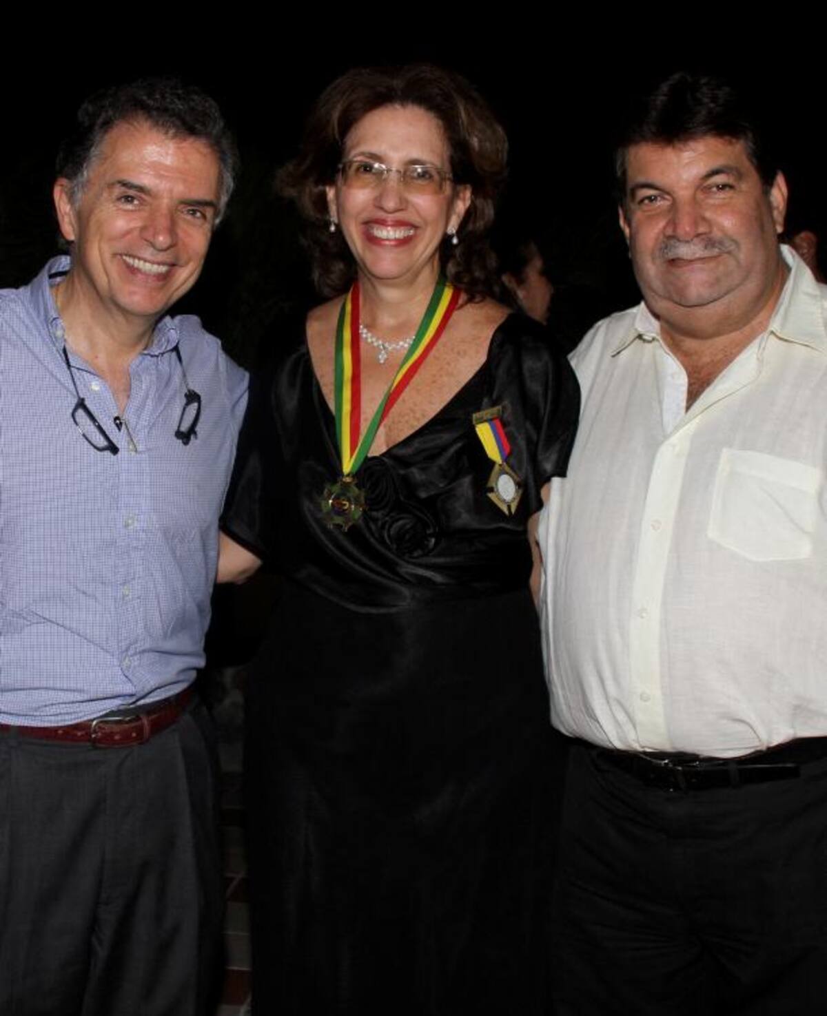 Germán Bula, Patricia Martínez y Fernando Navarro. fotos Zenia Valdelamar/El Universal/