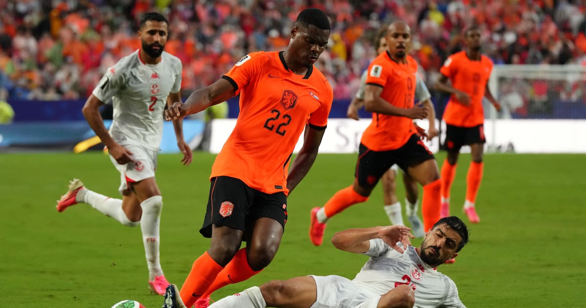 Países Bajos da un golpe en la mesa ante Túnez y será un rival a vencer en el Mundial 2026
