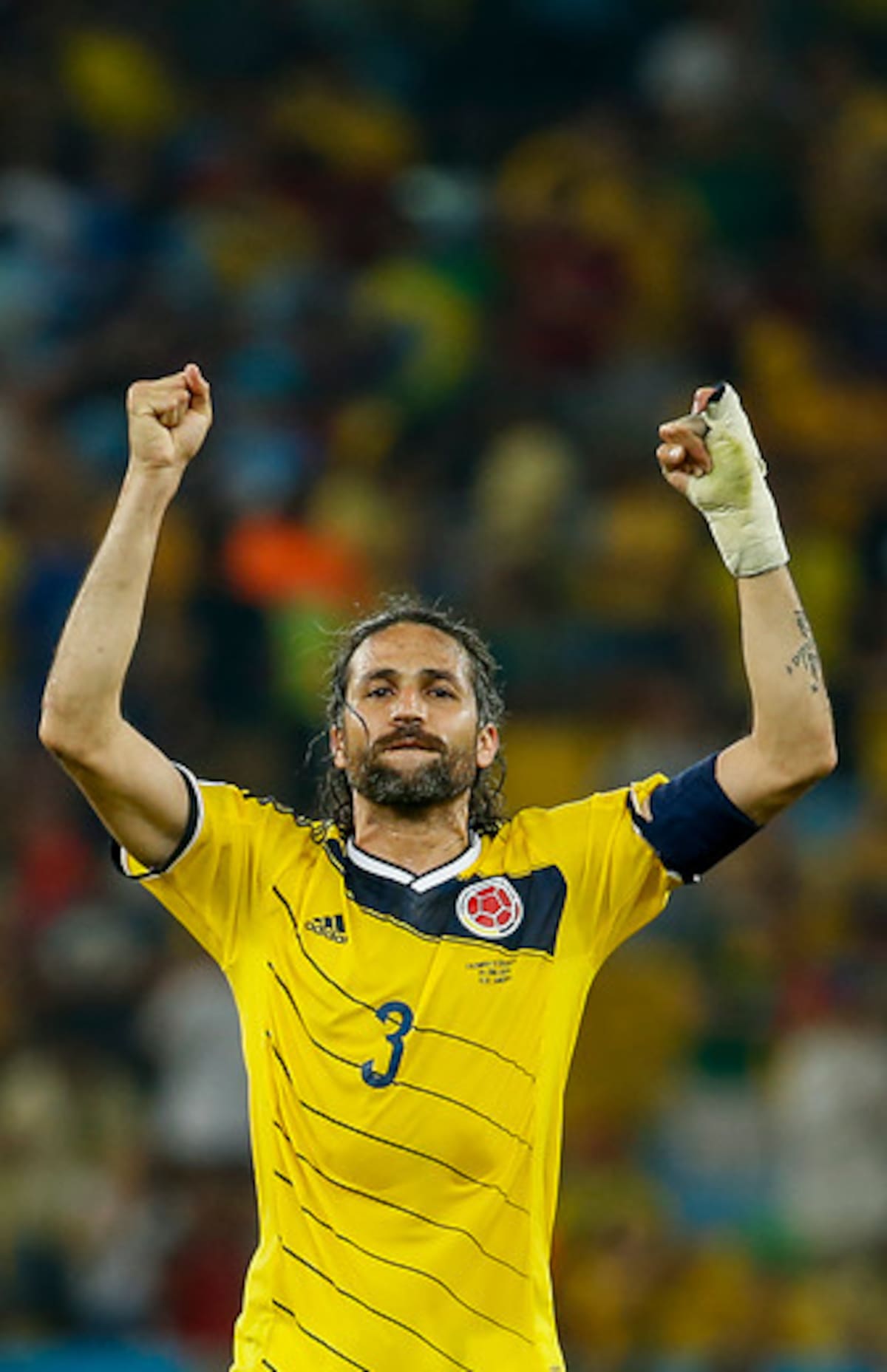 Mario Alberto Yepes estuvo presente en el Mundial de Brasil 2014. ARCHIVO COLPRENSA