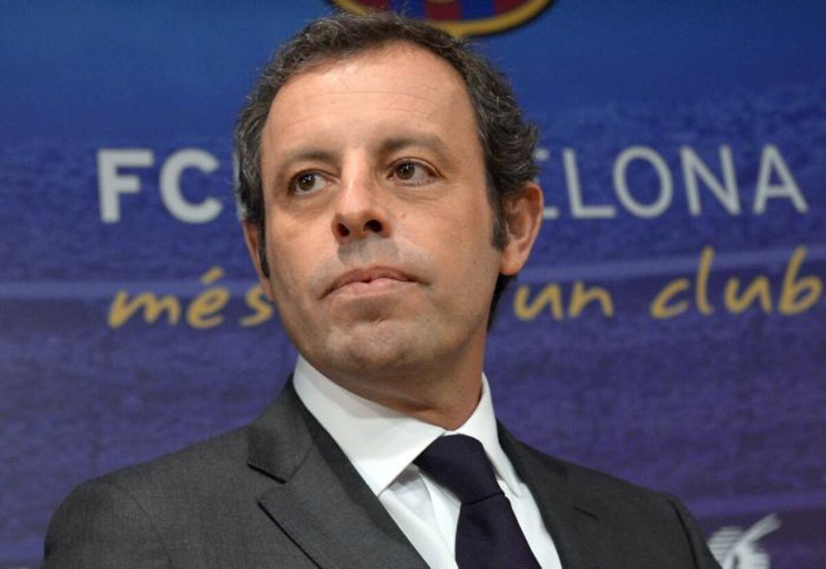 Sandro Rosell, ex presidente del Barcelona. AP Manu Fernandez
