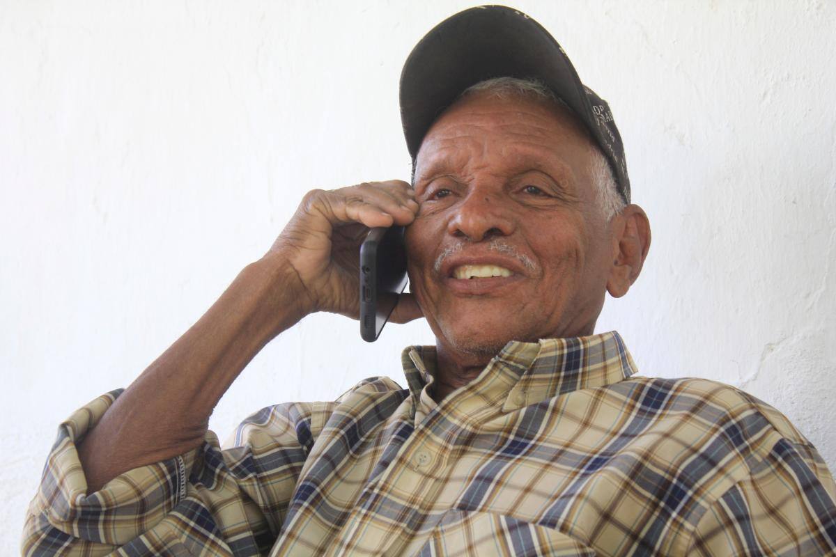 Ramón Pájaro vive en Arjona.//Foto: Julio Castaño - El Universal.