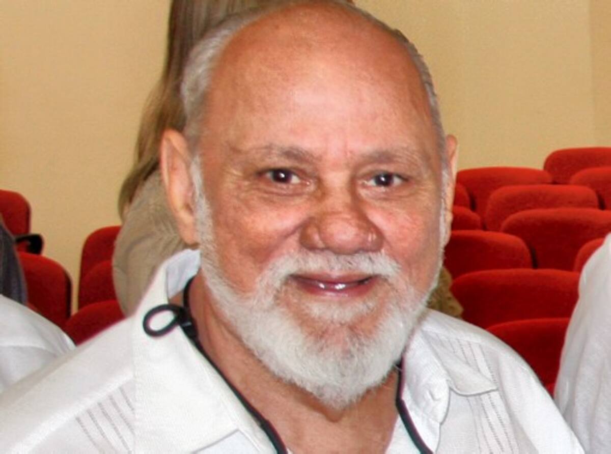 Álvaro Angulo Bossa, exmagistrado, a la Academia Cololmbiana de Hostoria. ARCHIVO