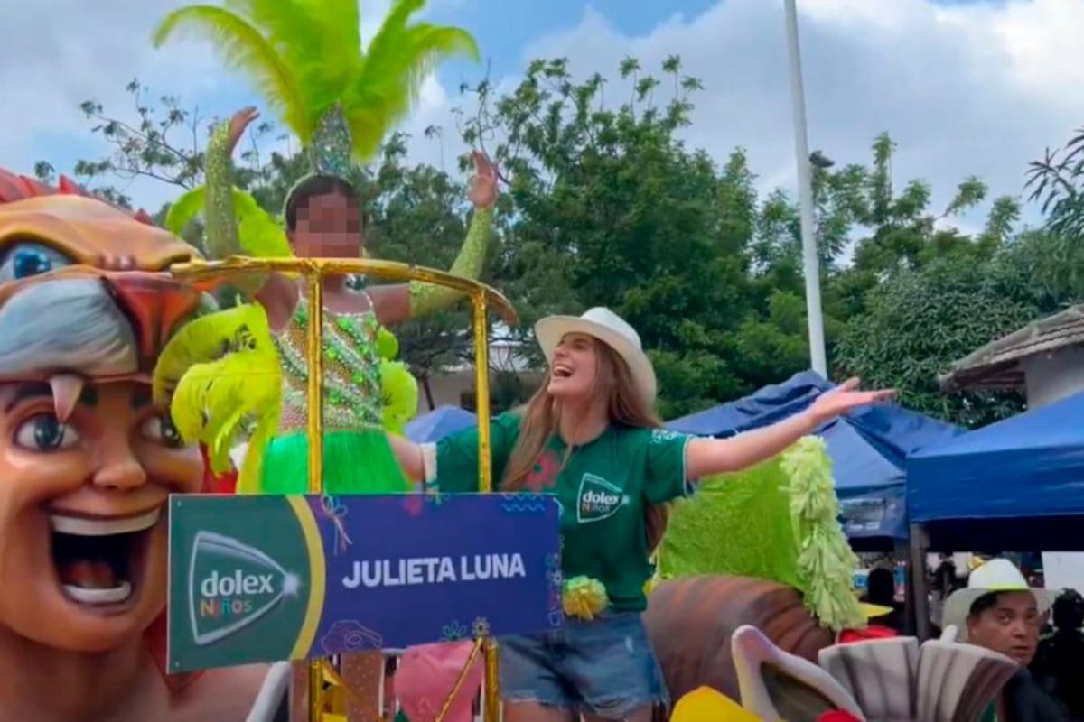 Marcela García responde a crítica por participación en el Carnaval de los niños