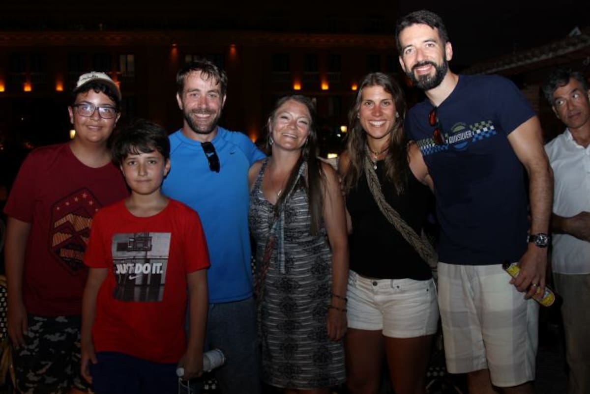 Santiago Lobo, Tomás Lobo, Lucas Kraft, Terrin Musbach, Larissa y Juan Luis Lobo. Kailline Giraldo-El UniversAL.