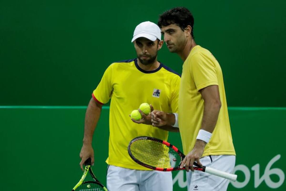 Juan Sebastián Cabal y Robert Farah. COLPRENSA