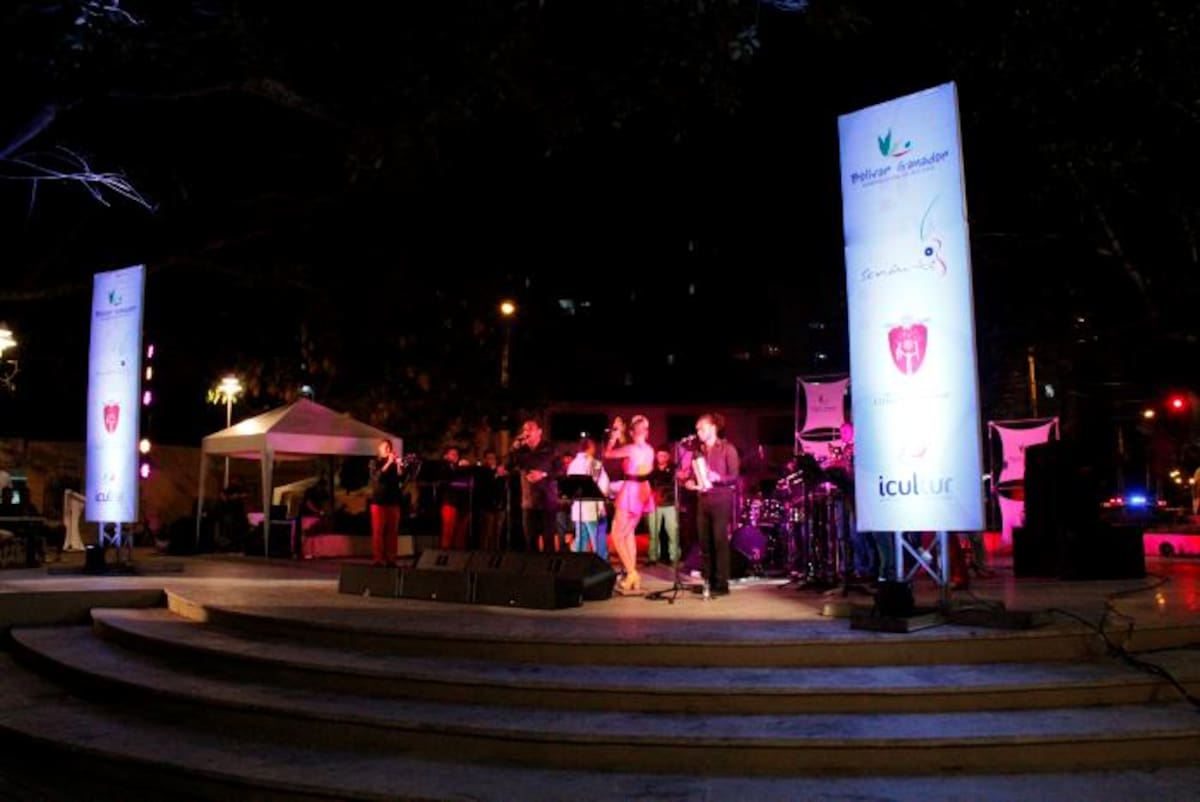 Parque Lácides Segovia es el escenario para los eventos de Unibac. EL UNIVERSAL