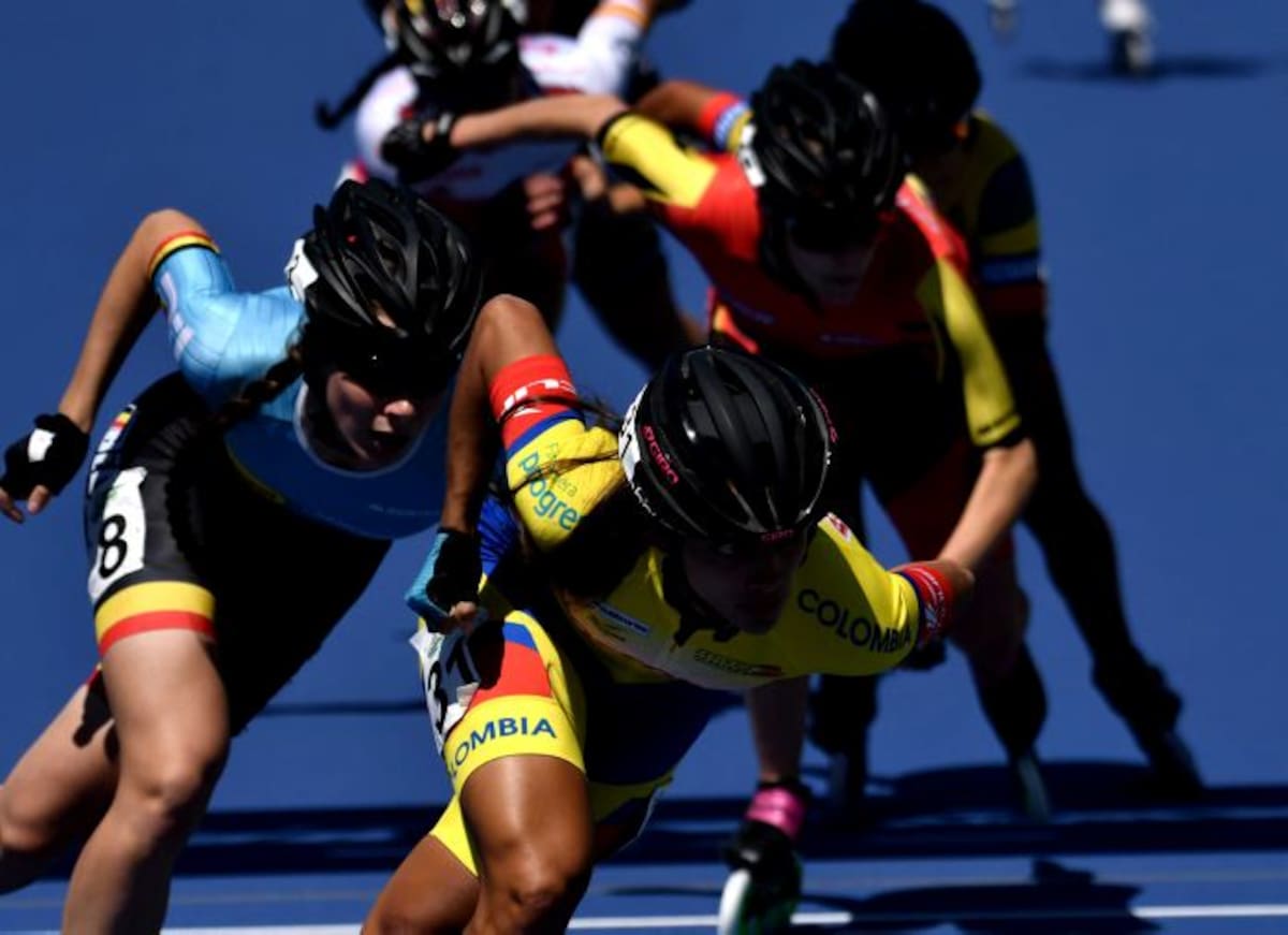 Colombia se destaca en el Mundial de Patinaje de Carreras en Holanda. COLPRENSA.