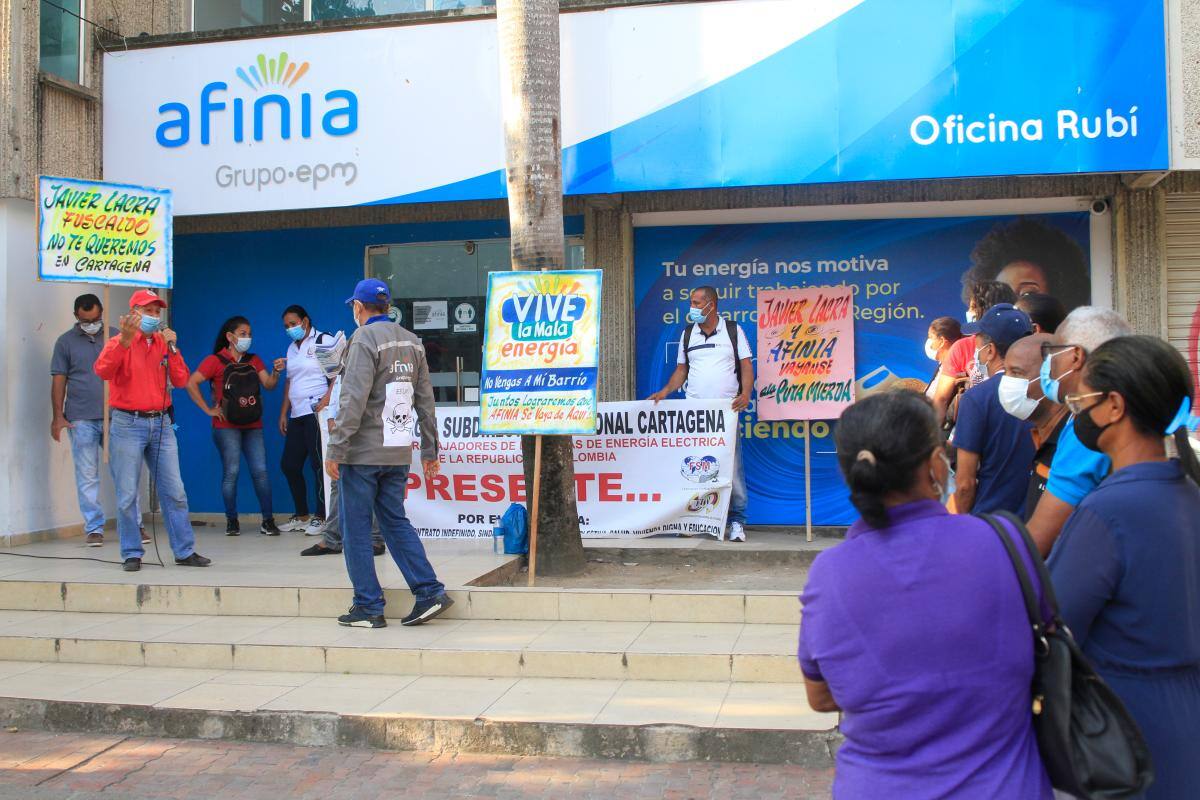 Cartagena se unirá a manifestación regional contra tarifas de la luz