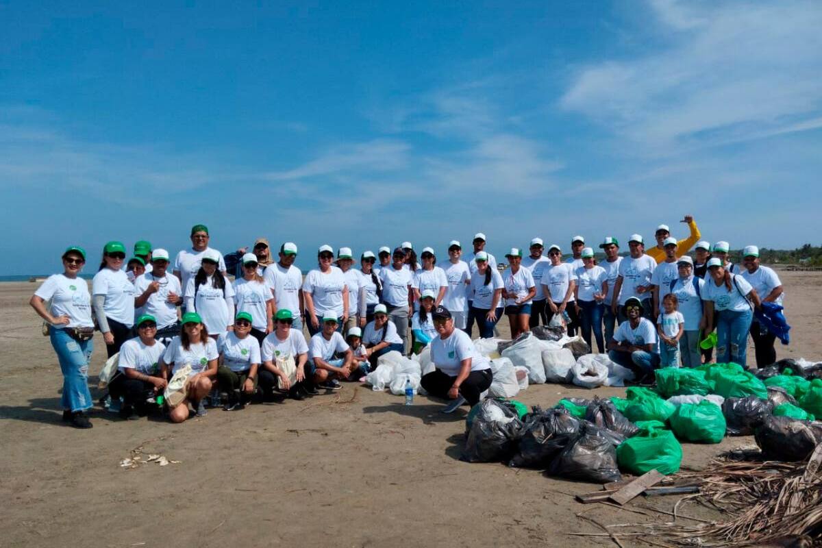 Realizan jornada de reciclaje en el sector Marlinda de La Boquilla