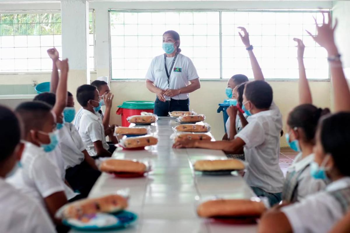 ¿Cómo va el Programa de Alimentación Escolar en Bolívar?