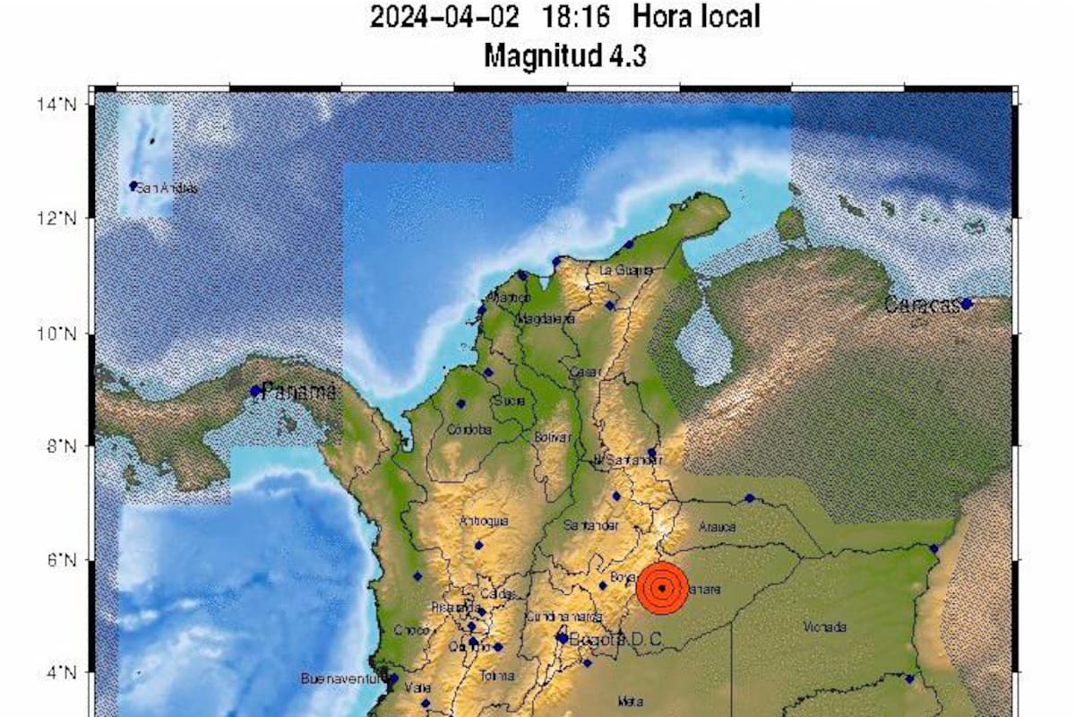 Atención: fuerte sismo sacude a varias ciudades de Colombia