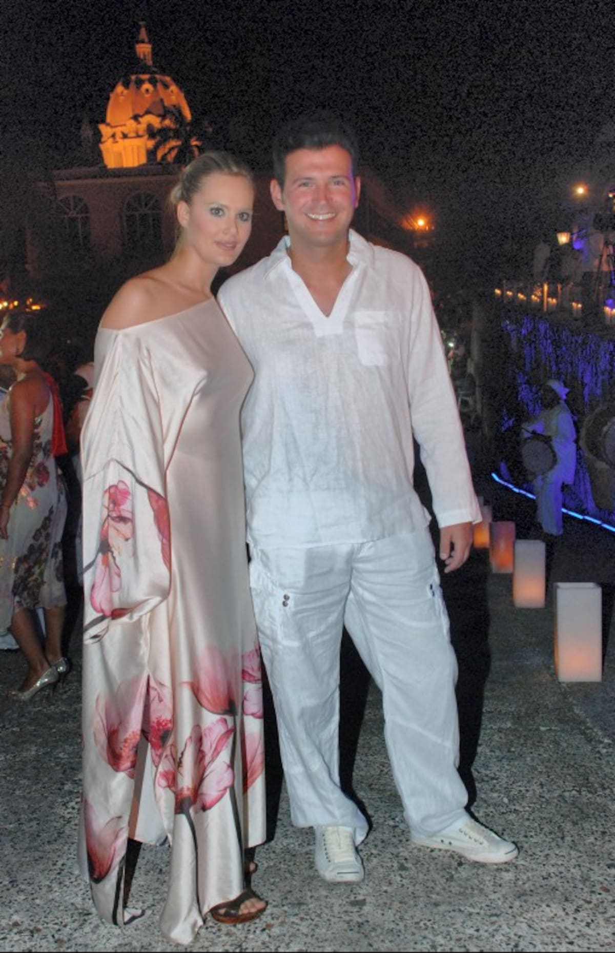 Eva Rey y Juan David Mendieta.