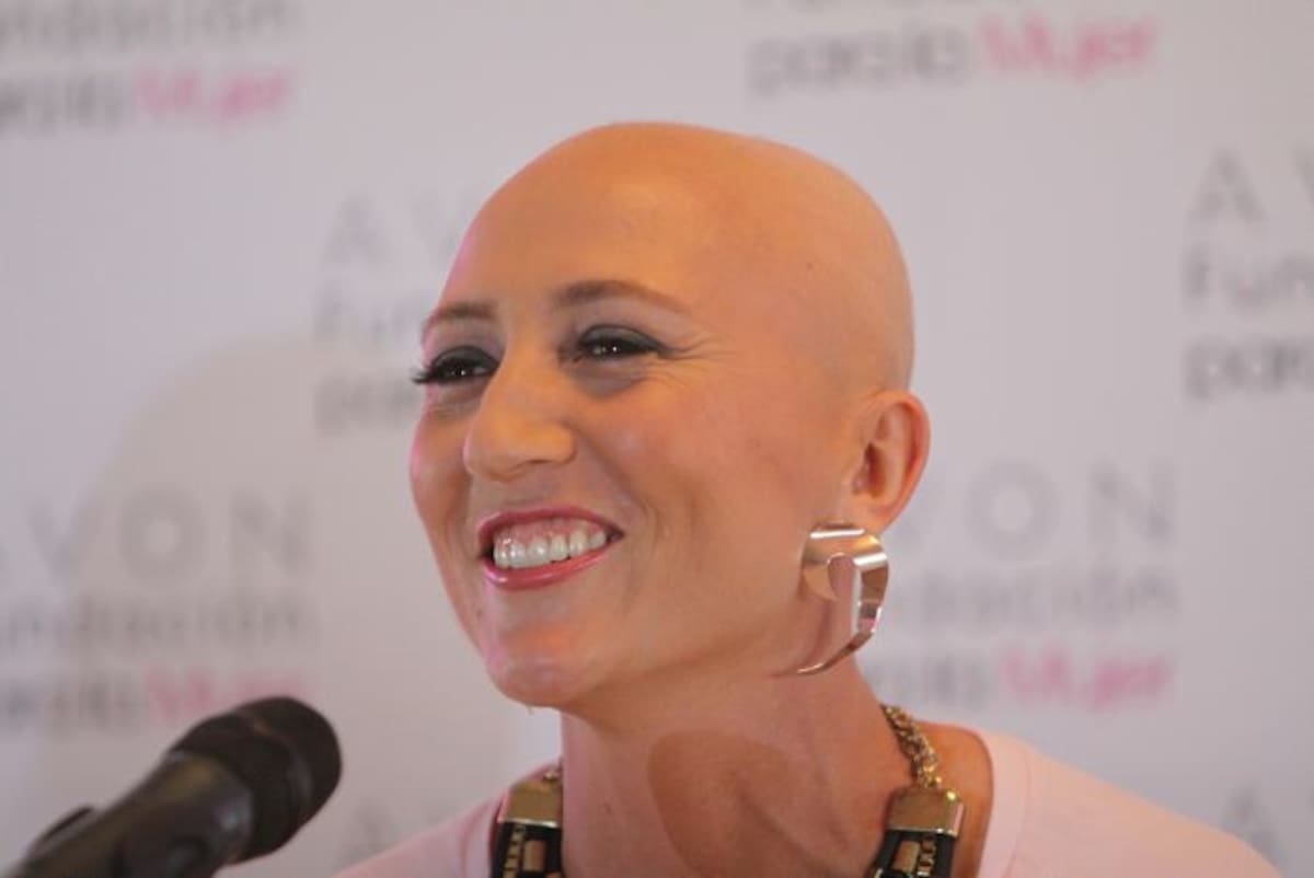Catalina Castaño se recupera de un cáncer de seno. COLPRENSA