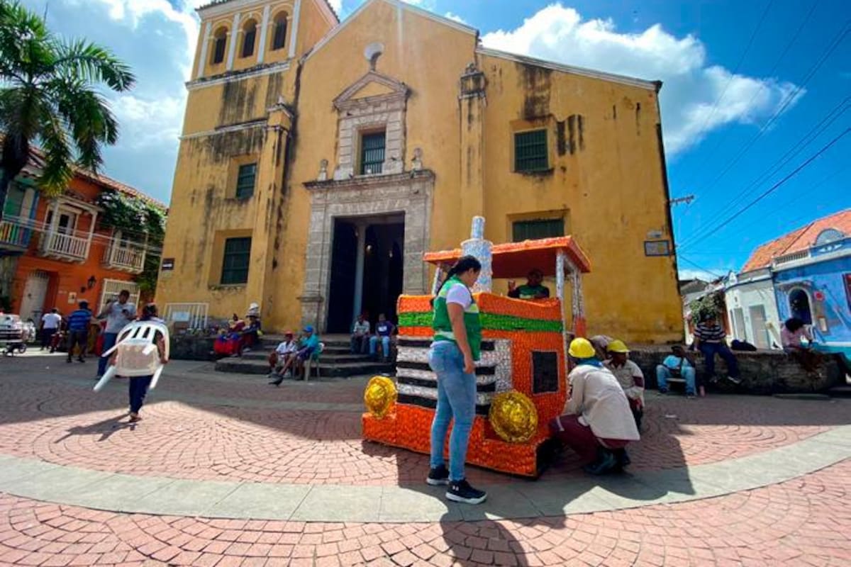 Figura del tractor navideño en Getsemaní no va, ¿por qué?
