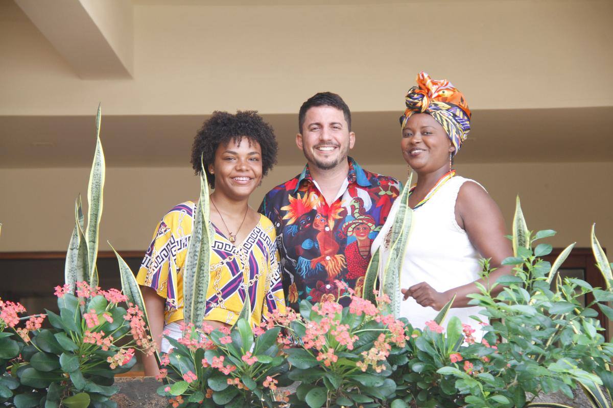 Cecilia Silva Caraballo, María Paula Pastrana e Iván Sanes.