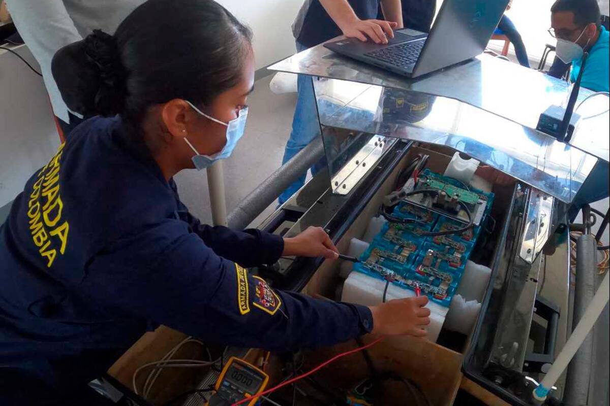 La nueva tecnología para defensa marítima que desarrollan en Cartagena