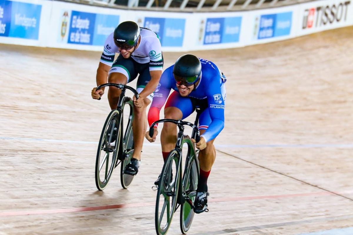 Anderson Parra (Azul), en la prueba de Velocidad Pura fue cuarto.