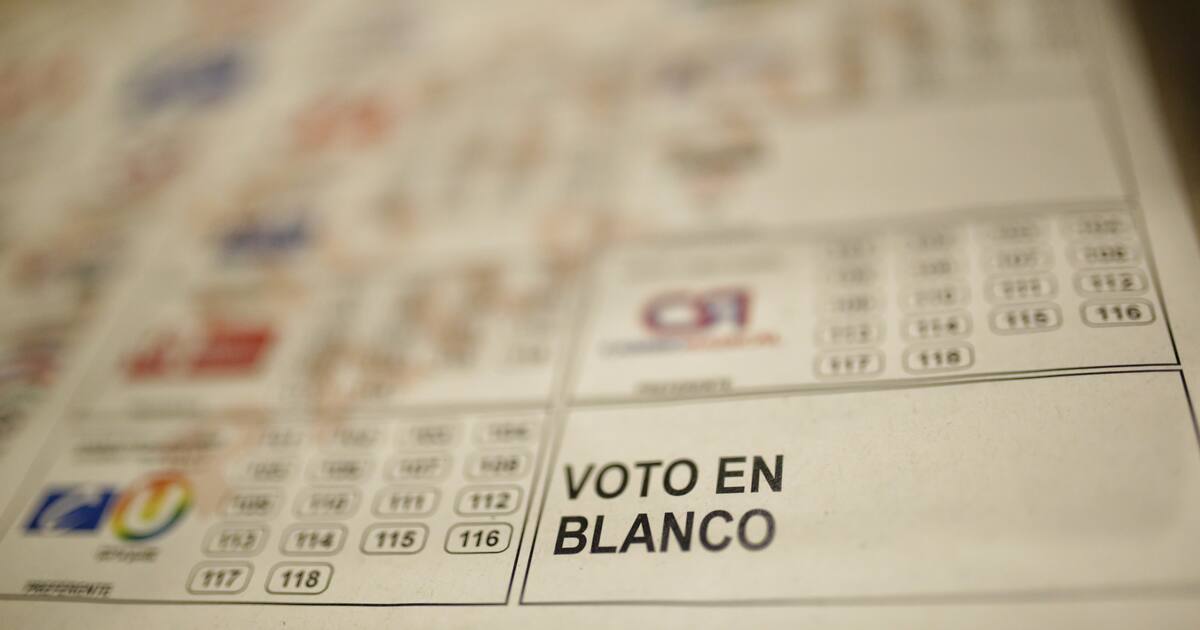 Elecciones Colombia 2026: ¿el voto en blanco beneficia al candidato más votado?