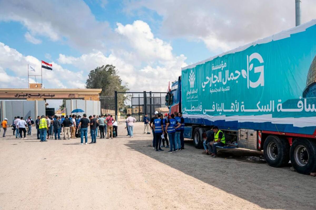 Israelíes vuelven a bloquear un convoy humanitario de camino a Gaza