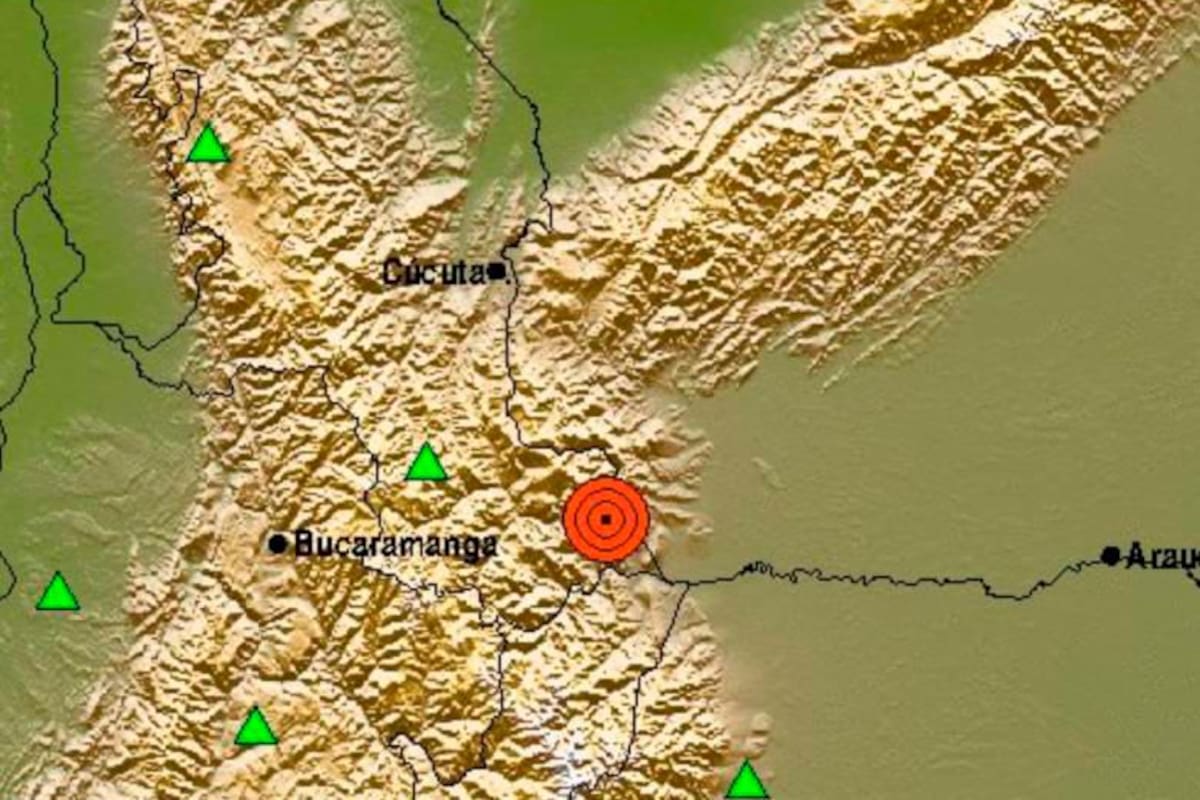 Sismo de magnitud 4.0 se registró esta madrugada en Colombia