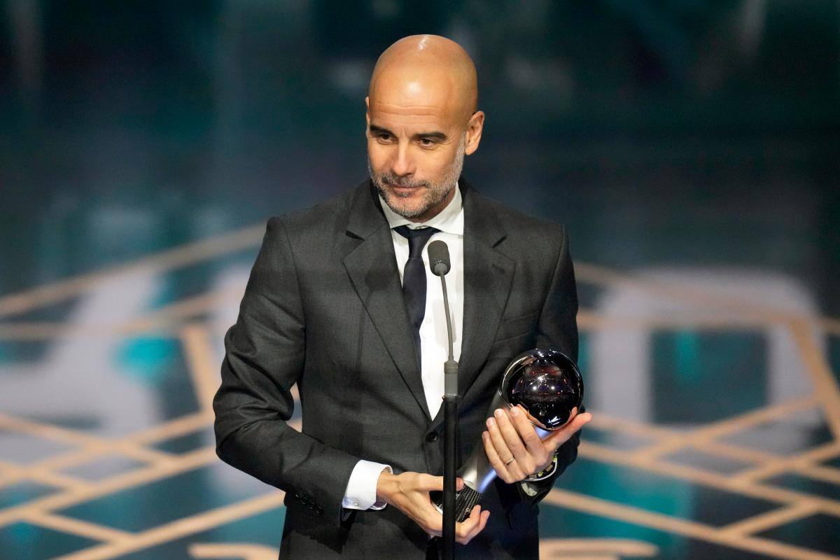 Pep Guardiola elegido el mejor entrenador