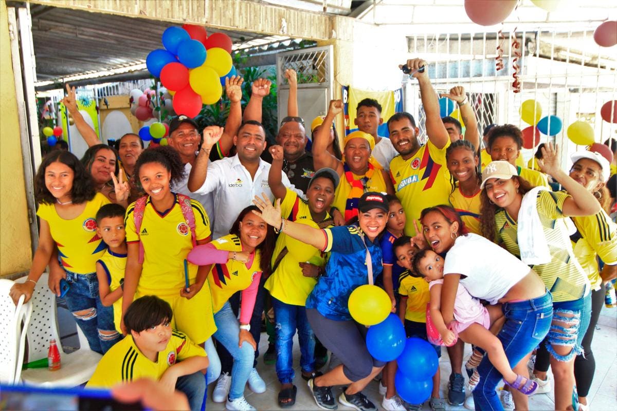 Así se vivió la final en el 20 de Julio, barrio en donde se crió Mary José