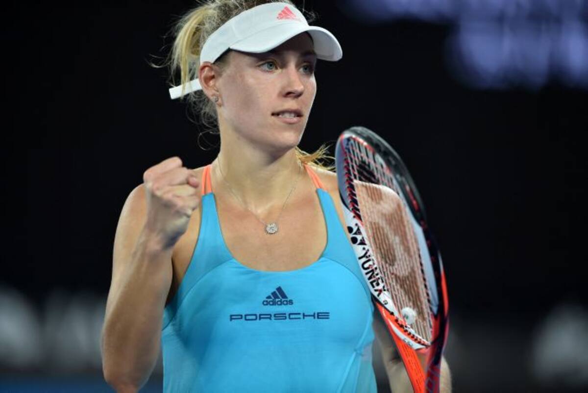 Angelique Kerber. AFP PETER PARKS