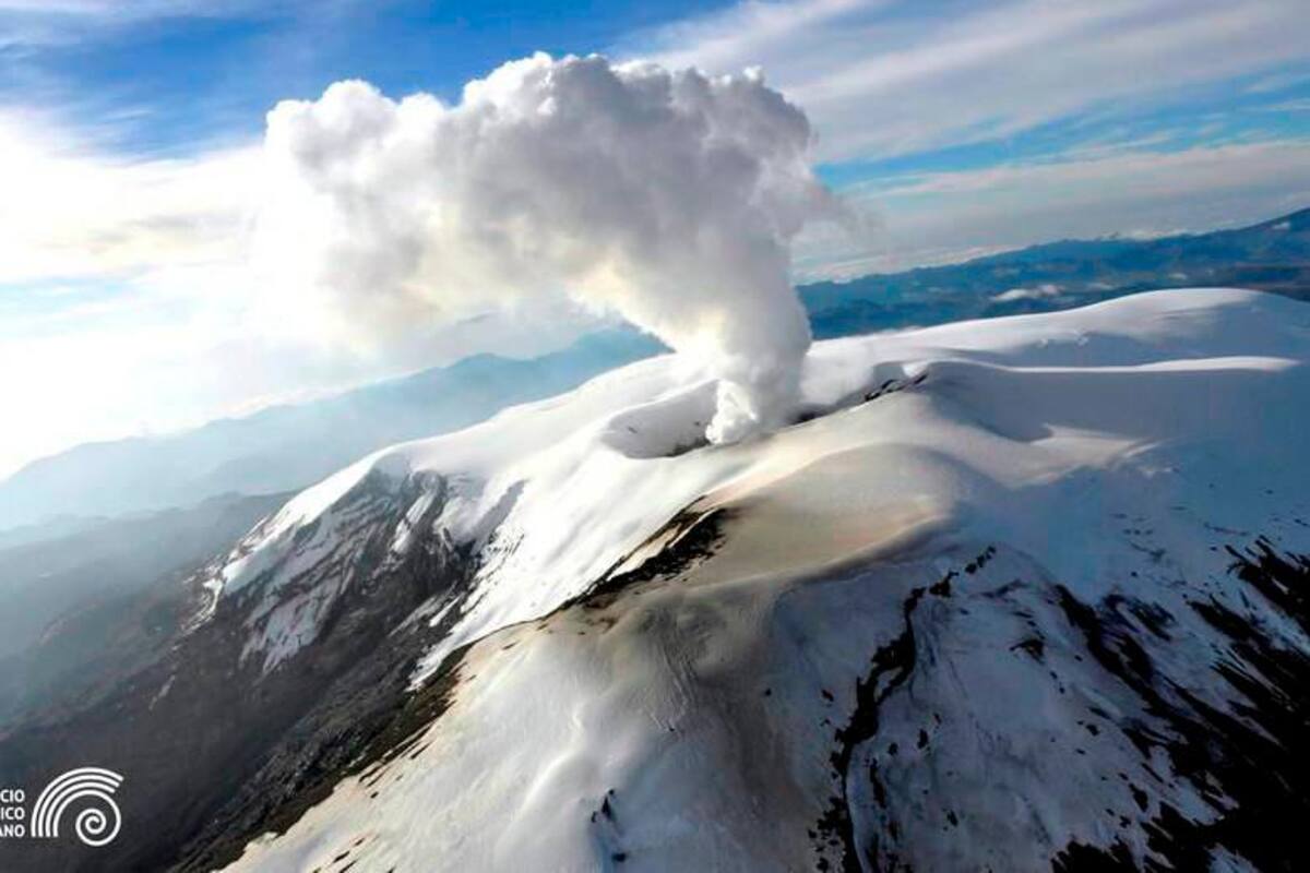 Geólogos avisan de aumento en la sismicidad del Nevado del Ruiz