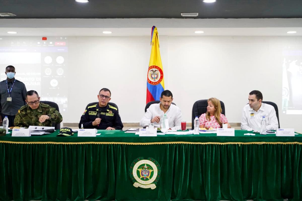 El gobernador de Bolívar aseguró que la seguridad del departamento está garantizada.
