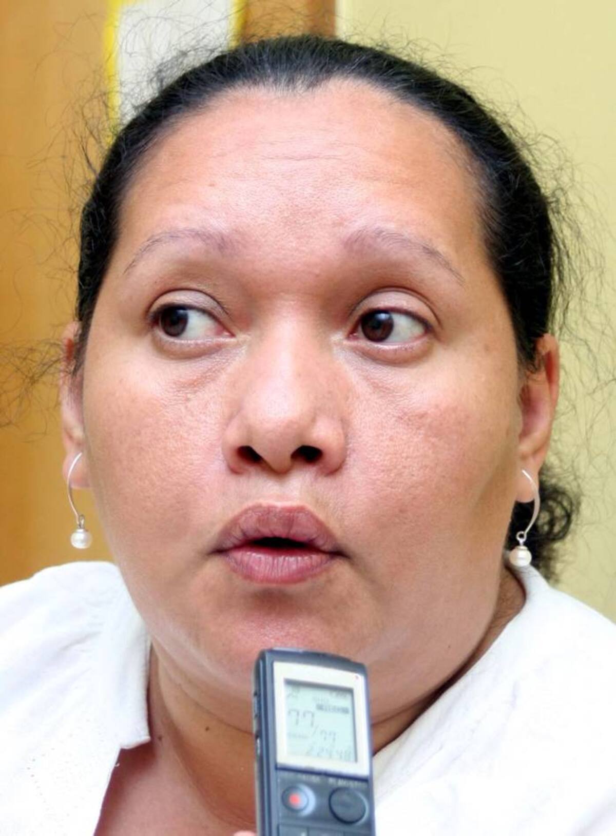 Ingrid Vergara, representante del Movice en Sucre.
