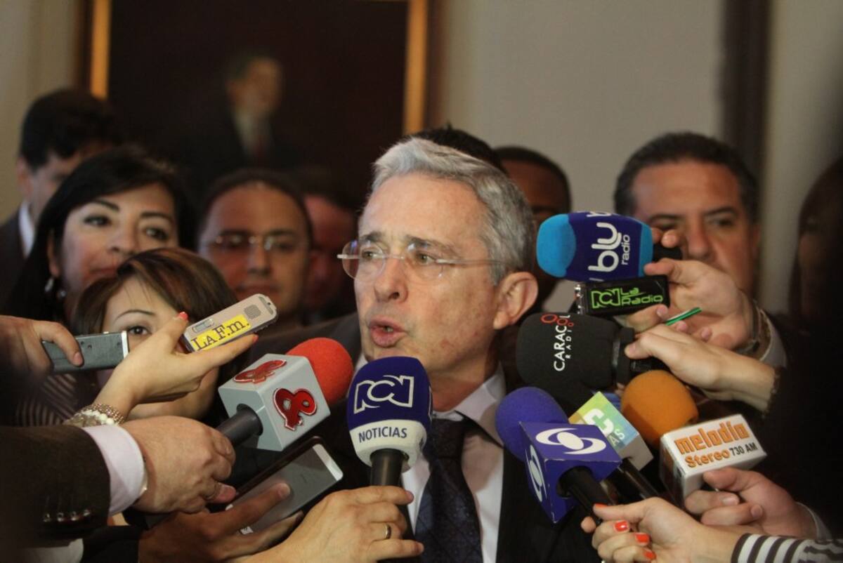 Álvaro Uribe. COLPRENSA
