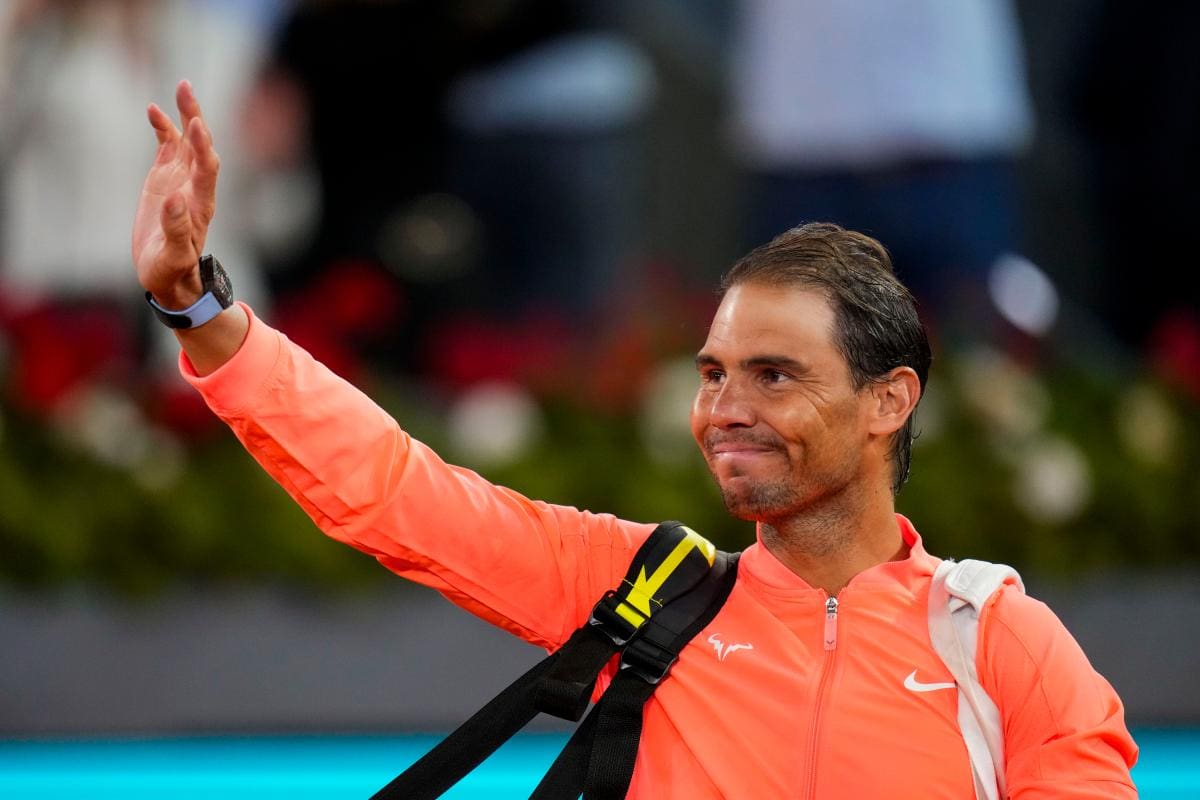 Rafael Nadal le dice adiós al Master 1.000 de Madrid