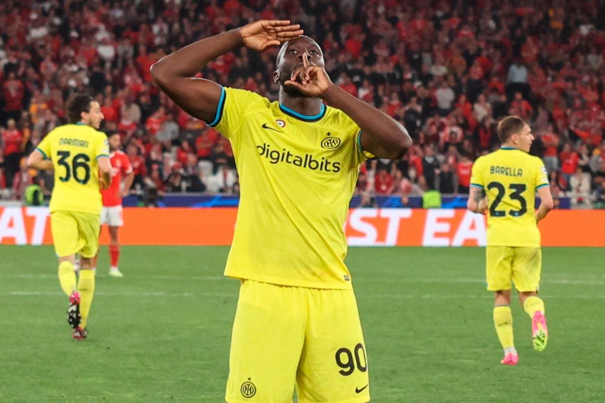 Qué significa el gesto con el que Lukaku celebró goles en Italia y Champions