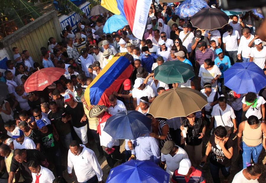 A Catalino Parra lo despidieron con gaita, como él quería