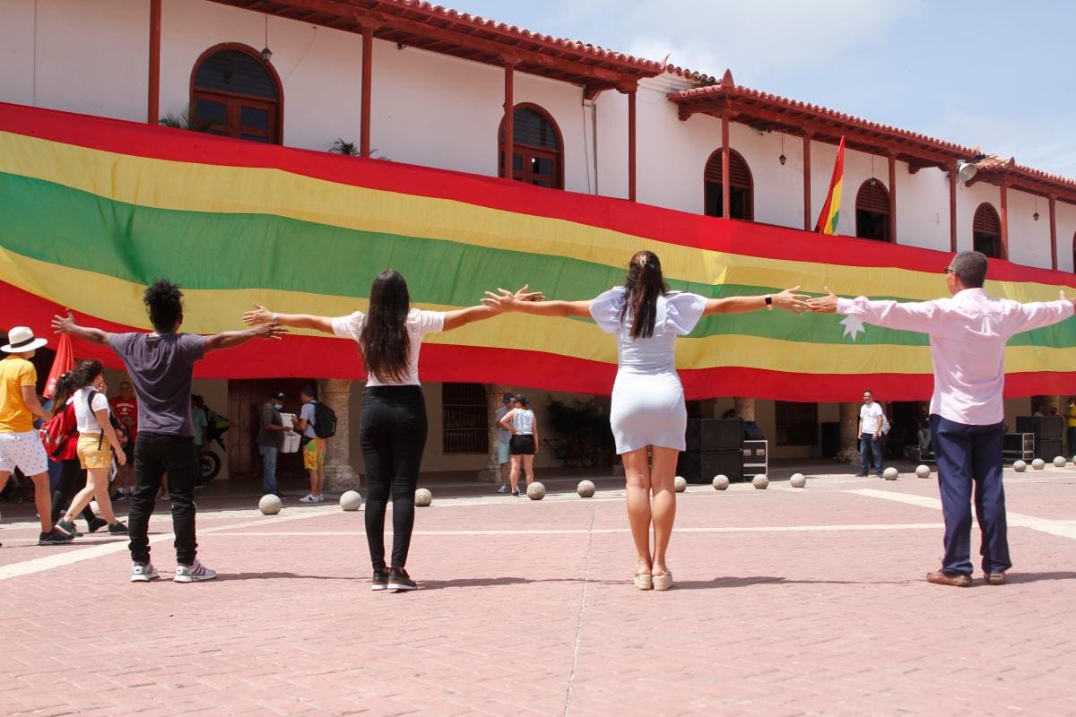 Abraza a Cartagena. // Oscar Díaz - El Universal