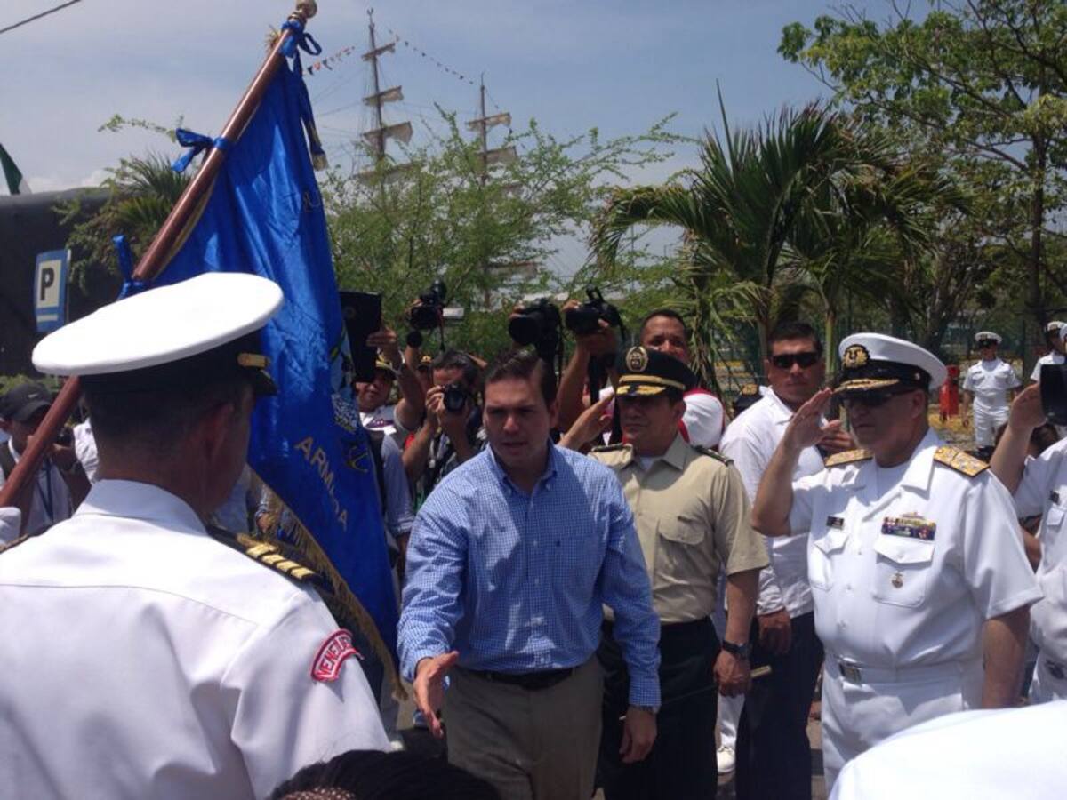 El ministro de Defensa, Juan Carlos Pinzón. CORTESÍA