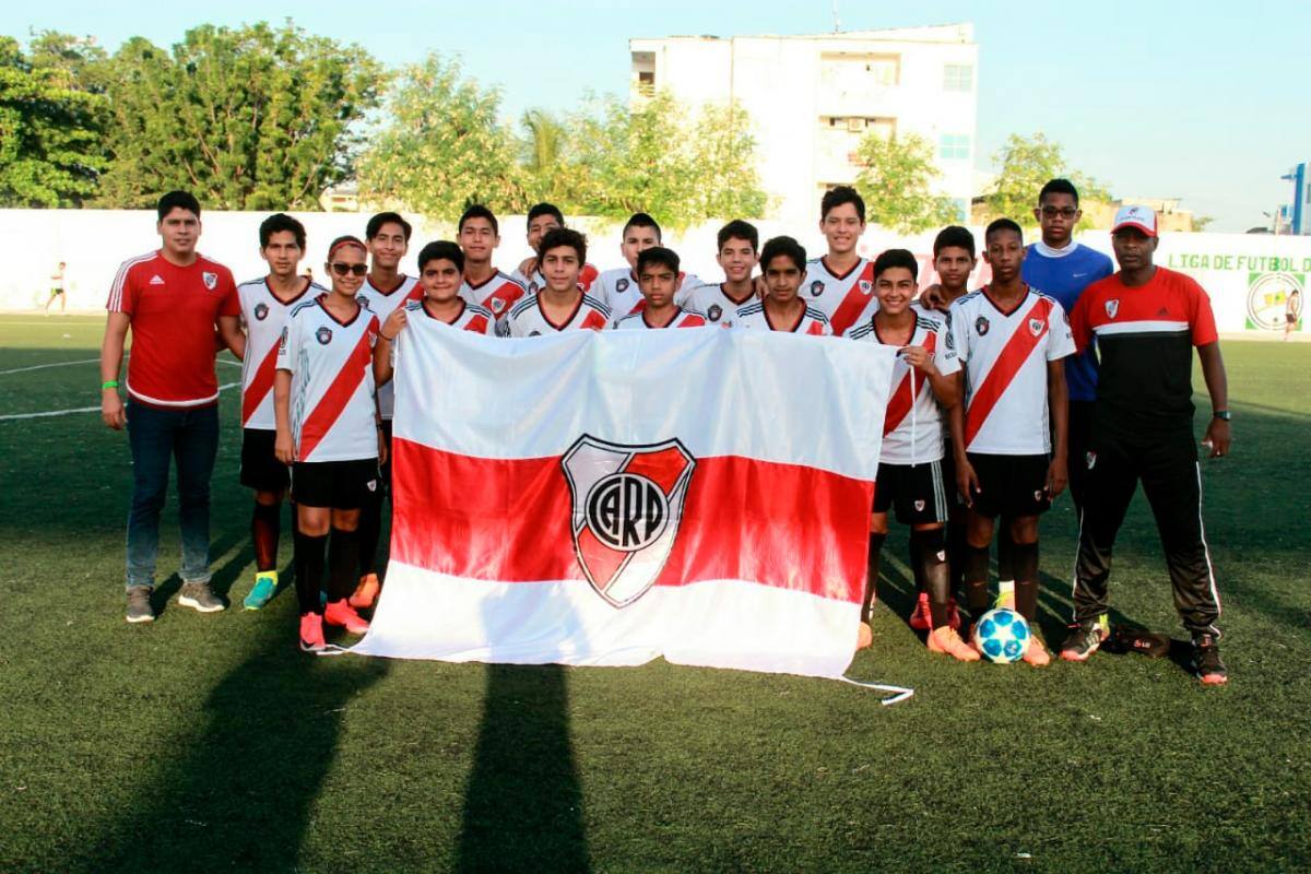 Filial de River Plate en Ecuador, expone su calidad en el Mundialito Cartagena 2018