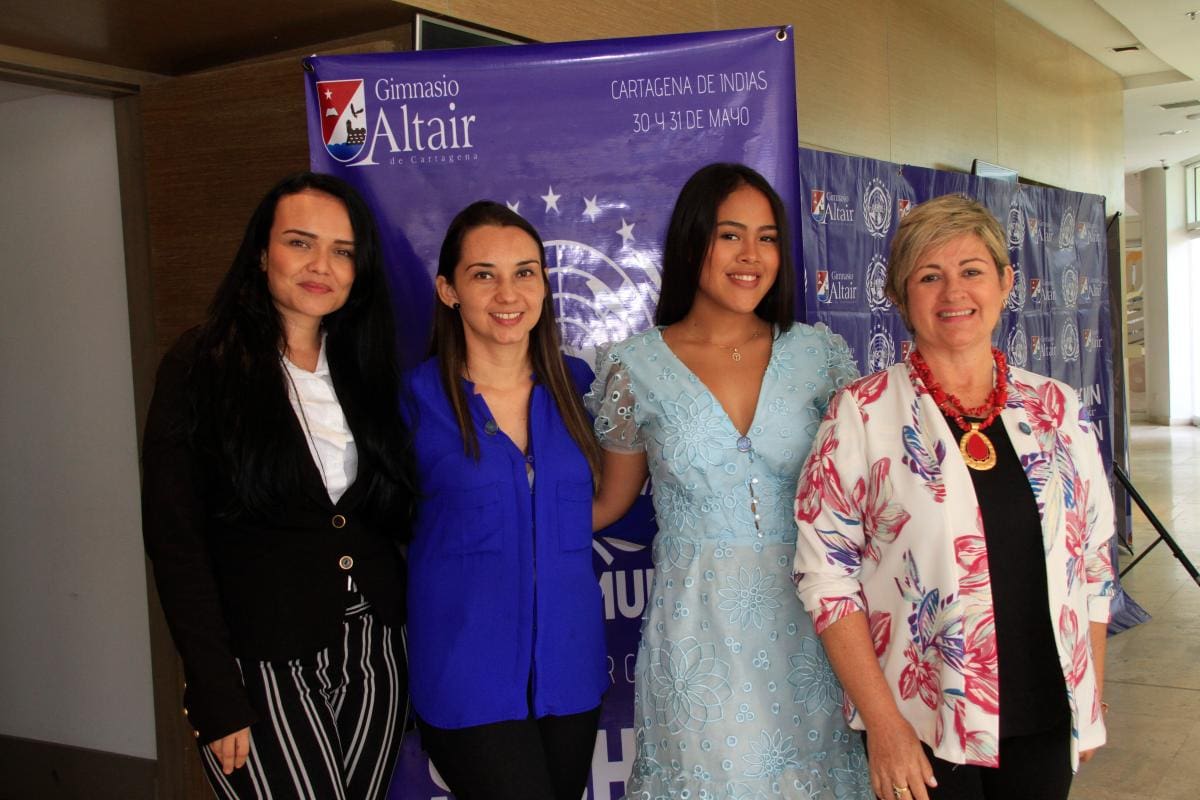 Vanessa Fortich, Deysi López, Tatiana Gómez y Patricia Carvajal.