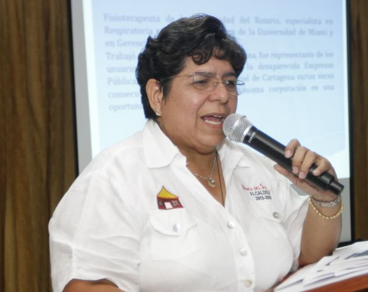 María del Socorro Bustamante. Archivo.