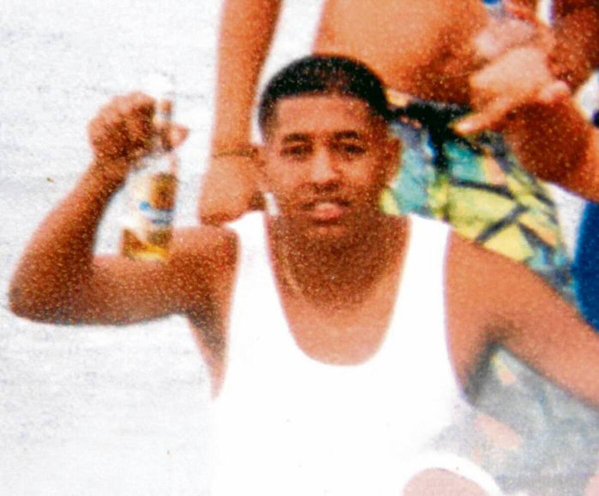 Edwin Pérez, muerto.
