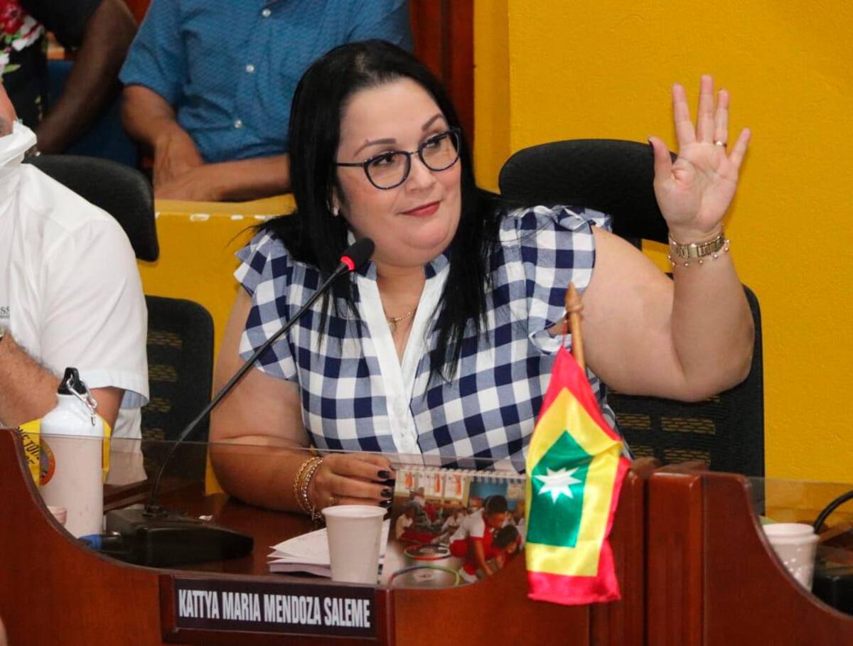Katya Mendoza, concejala del Partido Liberal.