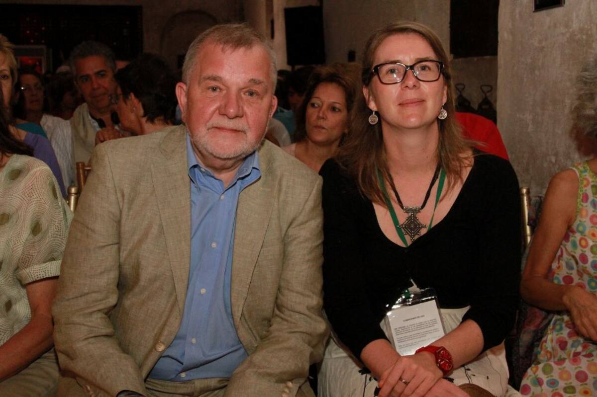 Rudiger Safranski y Katia Vessing.