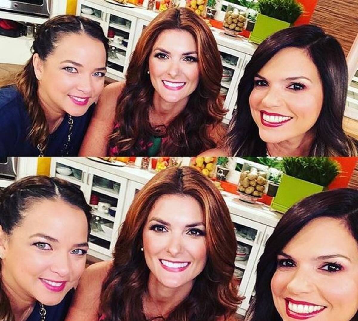 Siad junto a Adamari López y Rashel Díaz. INSTAGRAM