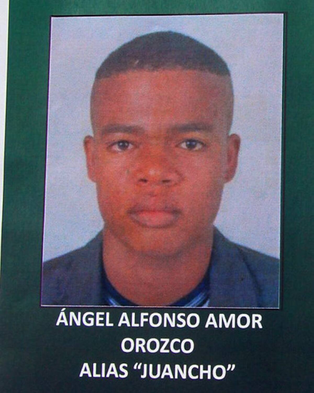 Ángel Alfonso Amor Orozco, alias ‘Juancho’