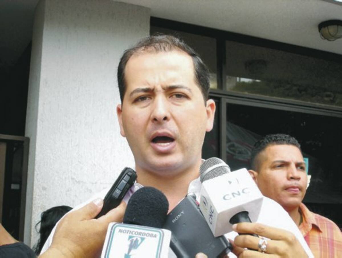 Marcos Daniel Pineda, alcalde de Montería.