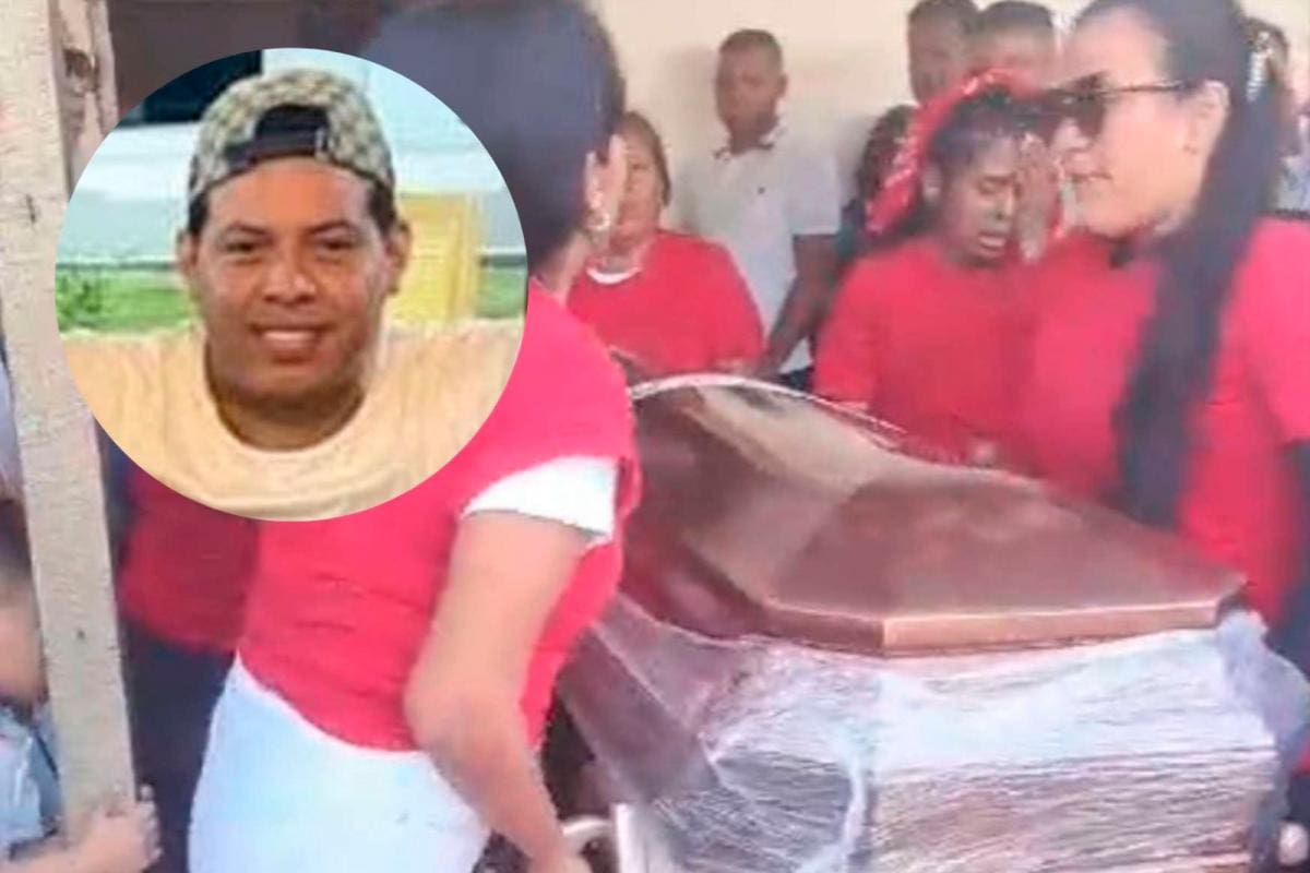 Video: Con vallenato y champeta sepultan a ‘el Viejo’, asesinado con fusil