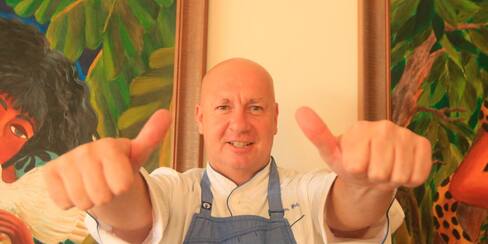 La sorpresa que se llevó el chef internacional Charles Webb en Bazurto