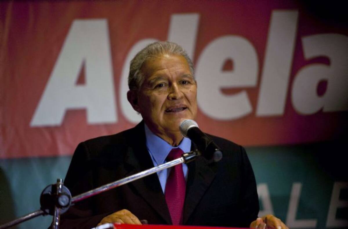Salvador Sánchez Cerén. AFP JOSE CABEZAS